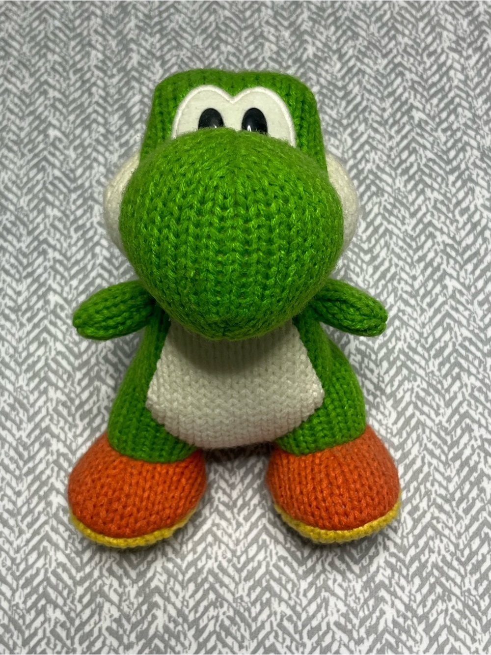Nintendo Yoshi's Woolly World Series Mega Yarn Yoshi Amiibo